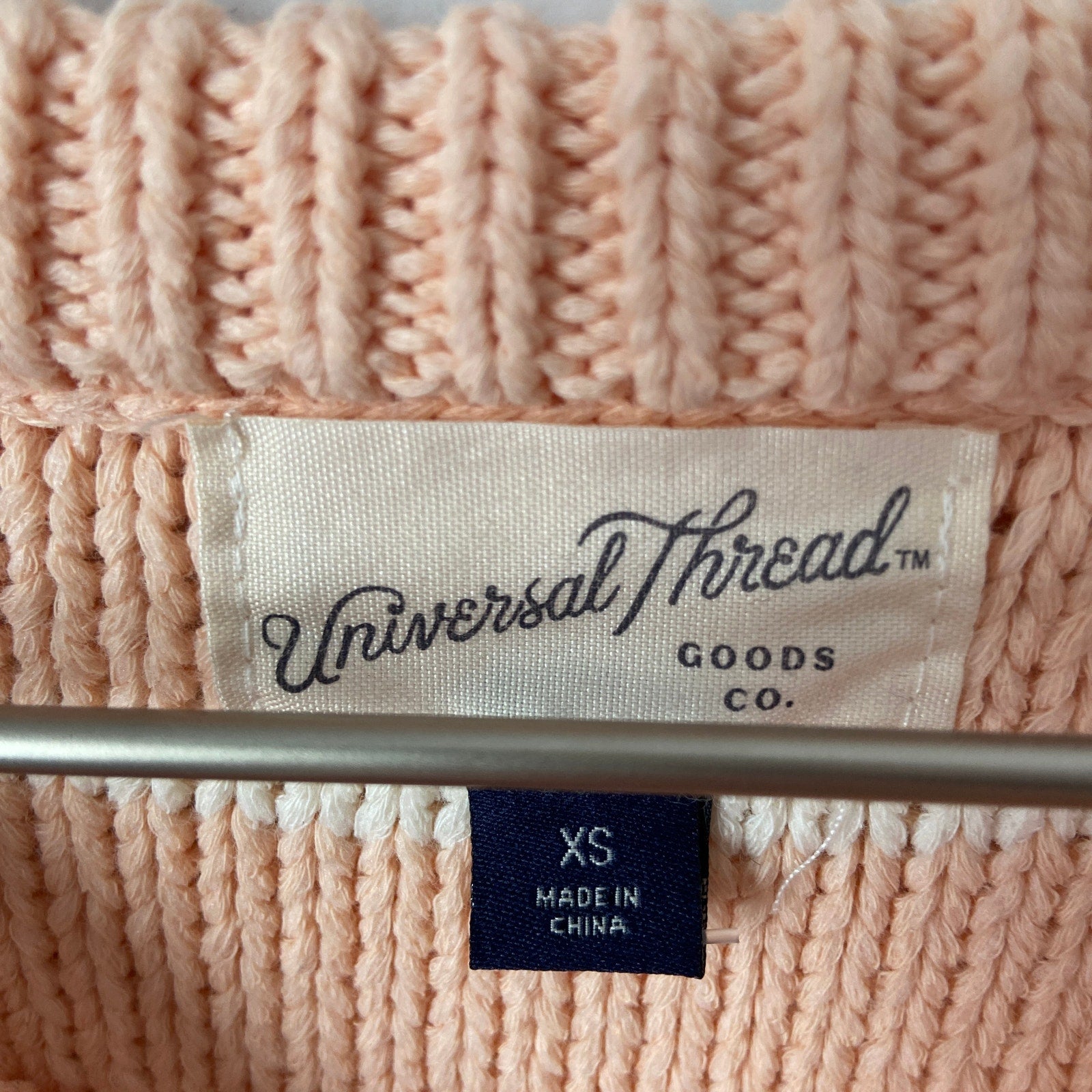 Universal Thread Sleeveless Striped Sweater - Women's Size XS