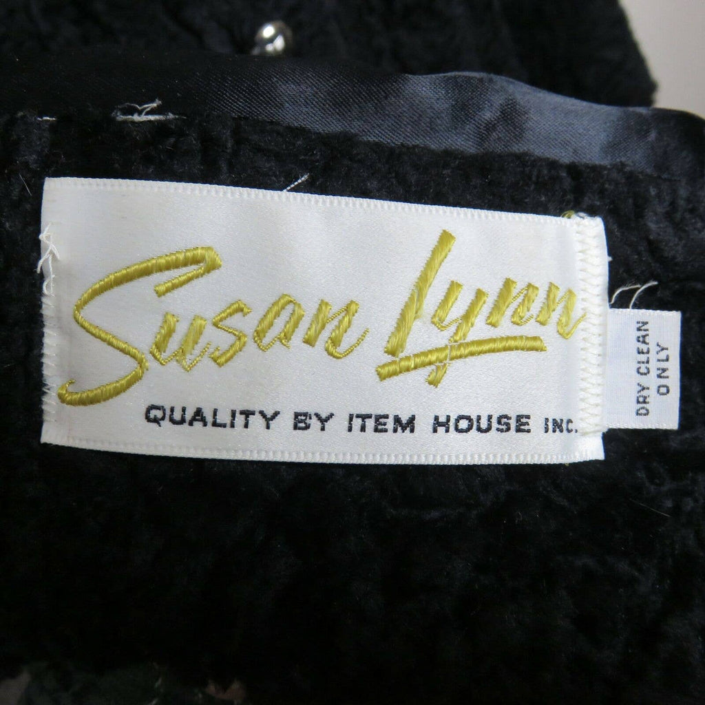 Vintage Teddy Bear Double Breasted Jacket Union Made in USA- Women's S/M