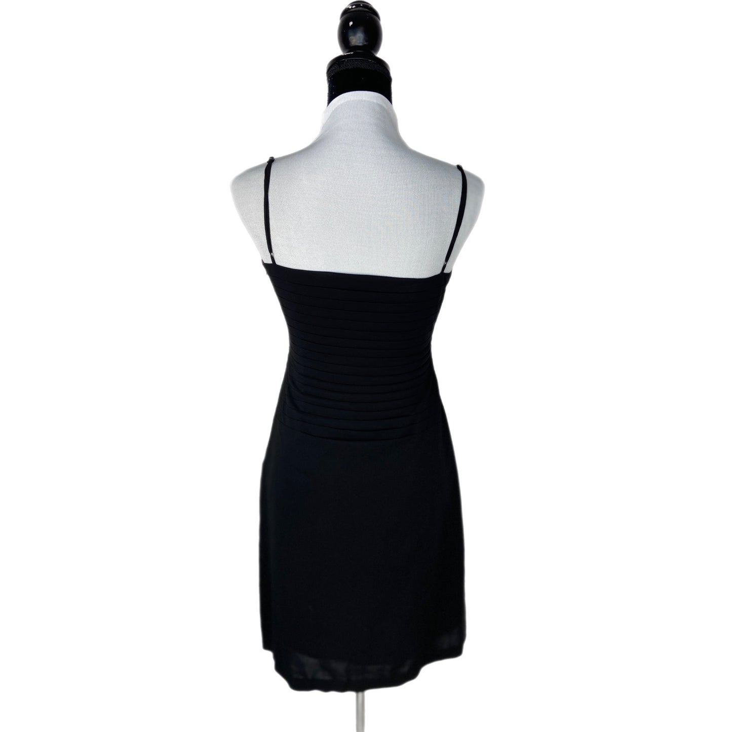 BCBGMaxAzria Black Short Little Black Cocktail Dress - Women's Size 6