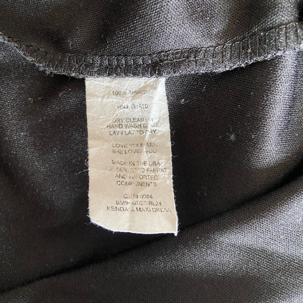 Show  Me Your Mumu Black Kendall Maxi Dress - Women's Size XL