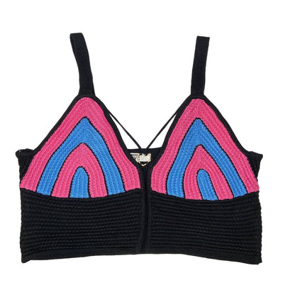 Madden NYC Crochet Crop Tank Top - Women's Size XXL
