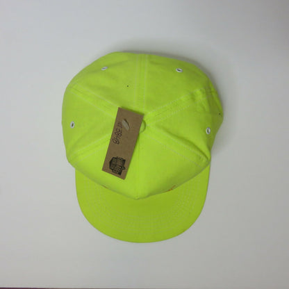 Vintage K Products Neon Yellow Big A is Hot Snapback Trucker Hat Made in USA