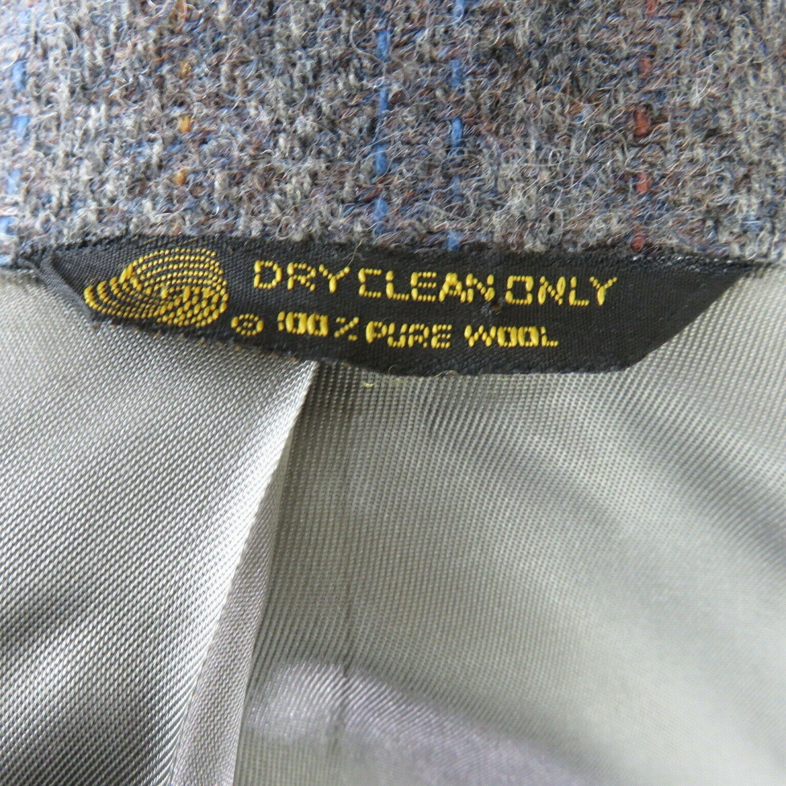 VanJulian for Dillard's Grey Wool Sport Coat Jacket - Men's Size 42