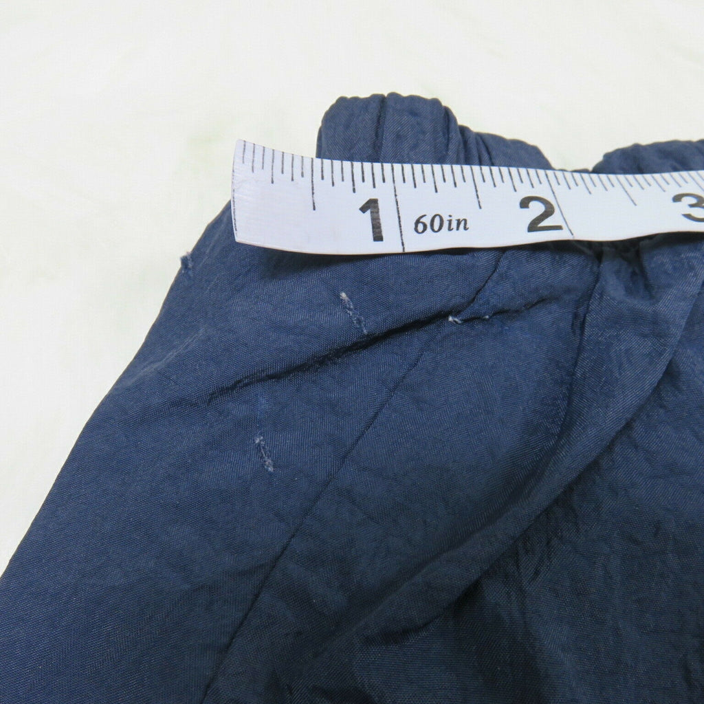 Vintage Reebok Blue Lined Nylon Windbreaker Track Pants - Men's L