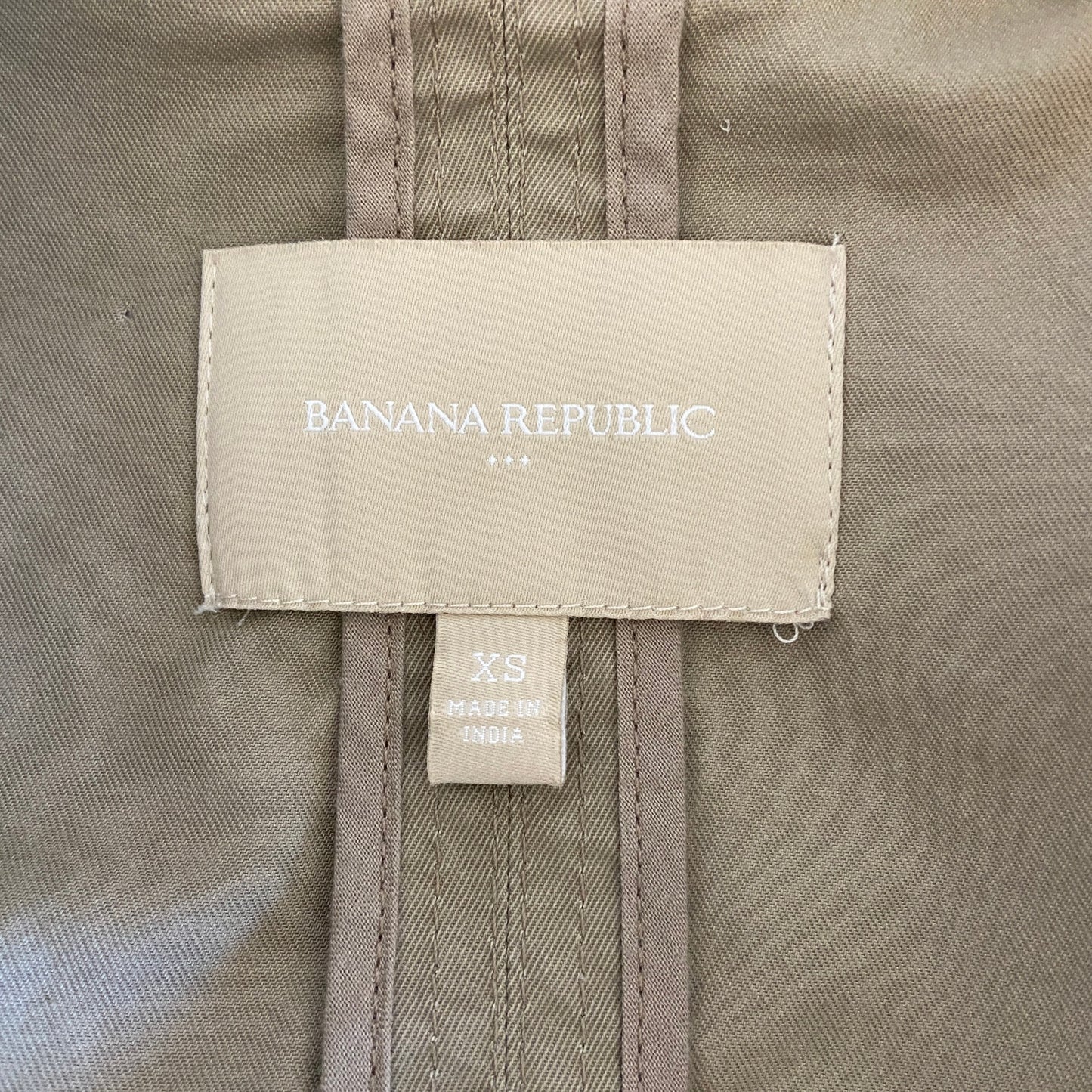 Banana Republic Khaki Moto Jacket - Women's XS