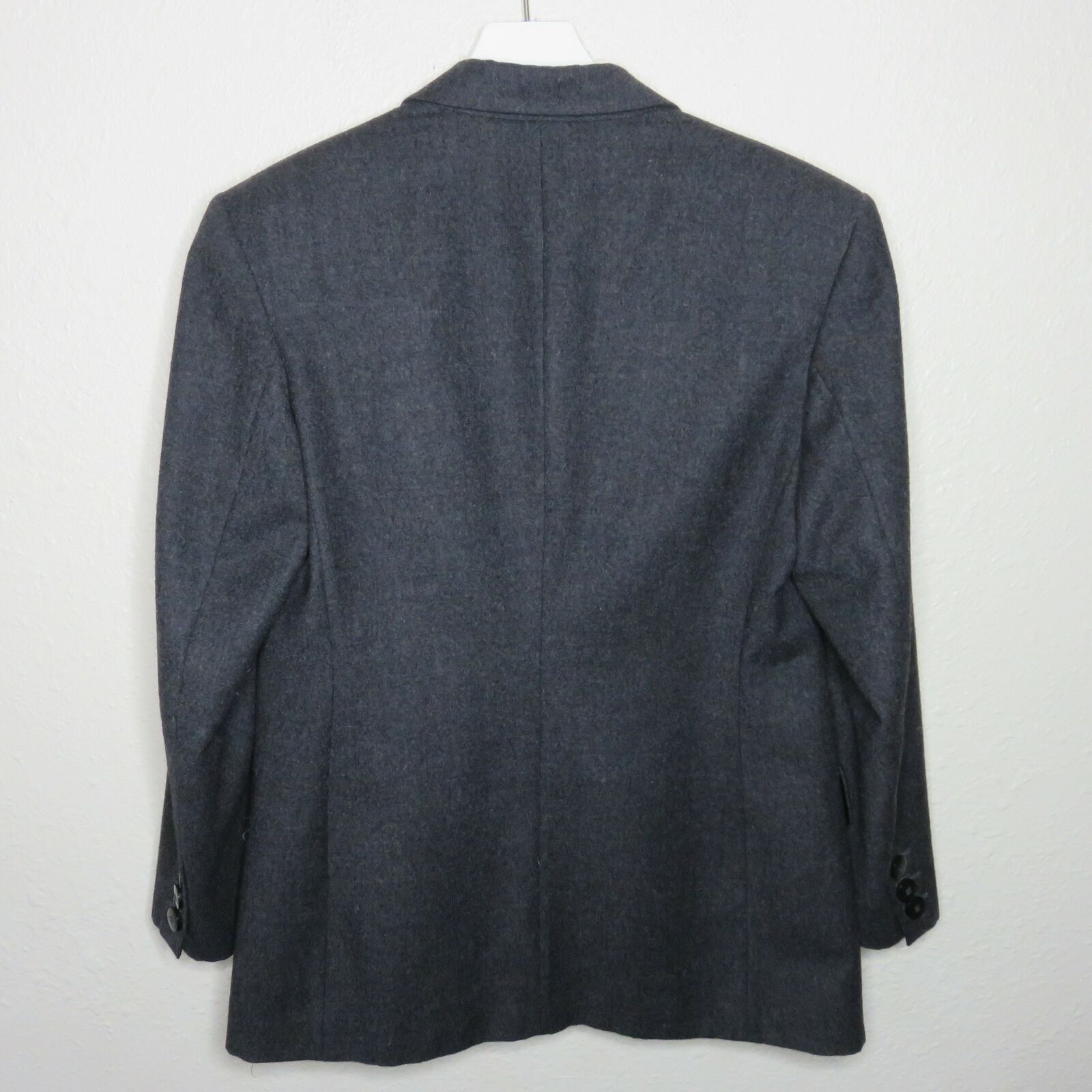 Vintage Dark Gray Italian Made Blazer - Women's Size 10