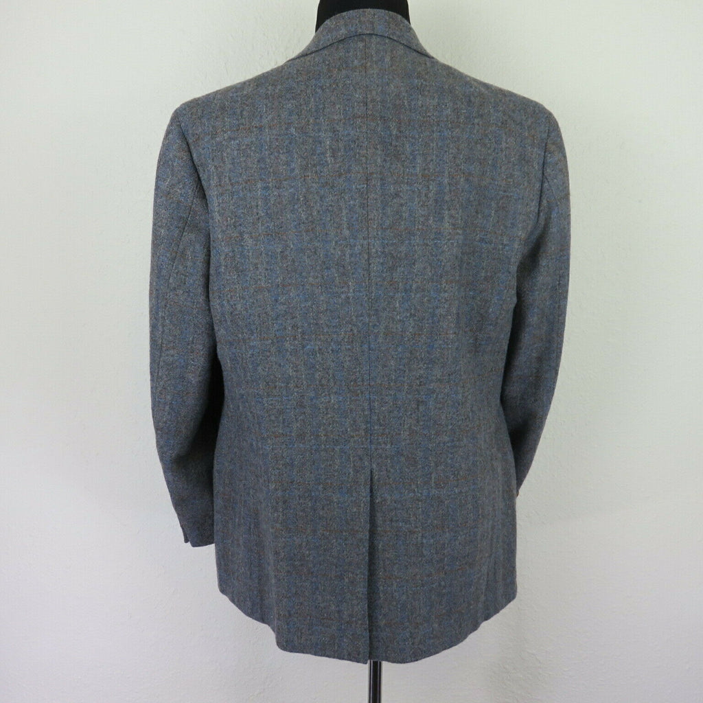 VanJulian for Dillard's Grey Wool Sport Coat Jacket - Men's Size 42