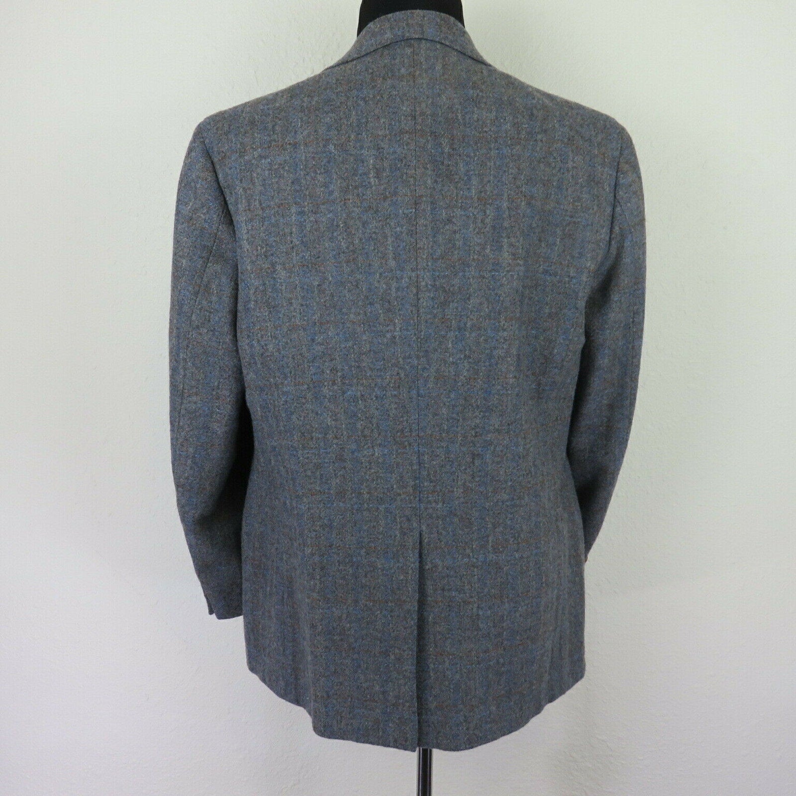 VanJulian for Dillard's Grey Wool Sport Coat Jacket - Men's Size 42