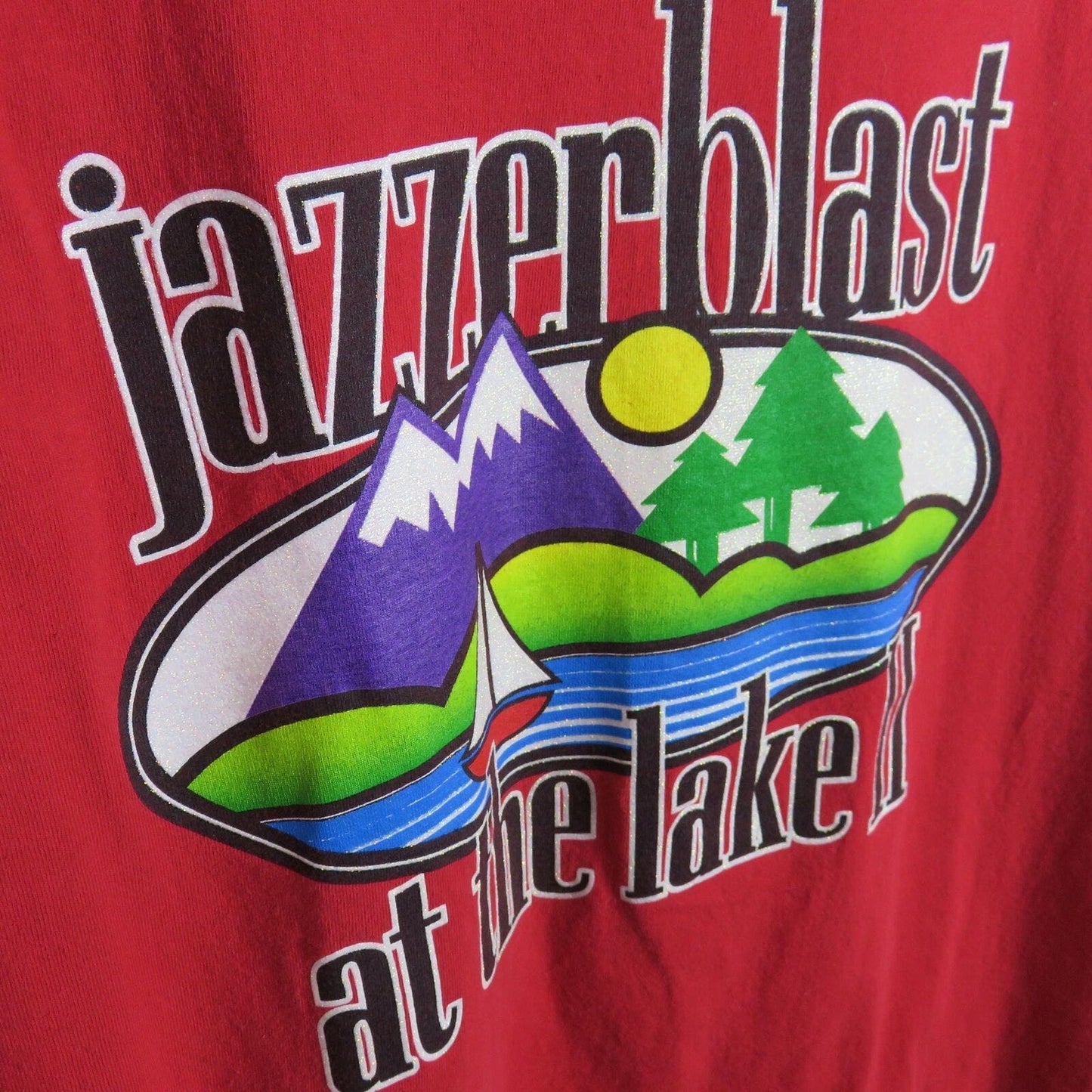 Vintage Jazzerblast at the Lake Tank Top - Adult Size XL