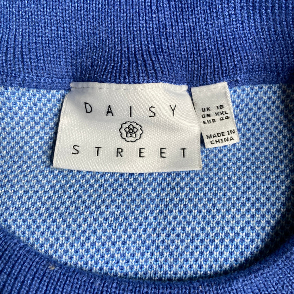Daisy Street Blue Mountain Sunset Sweater - Women's Size XXL