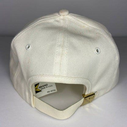 Vintage K Brand Grolsch Lager Embroidered Gold Leaf Strapback Trucker Hat