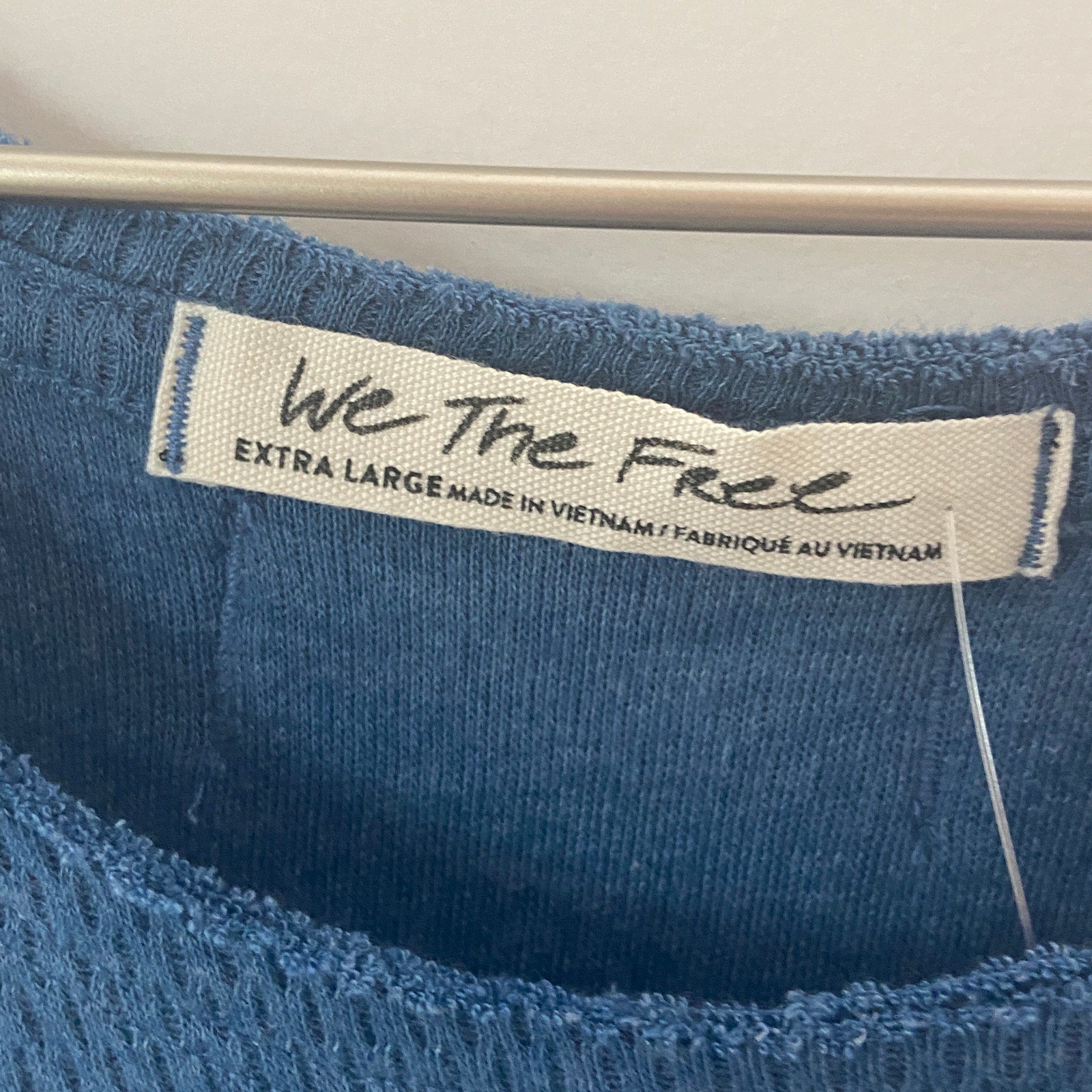 We the Free Living Indigo Tank Top NWT - Women's Size XL