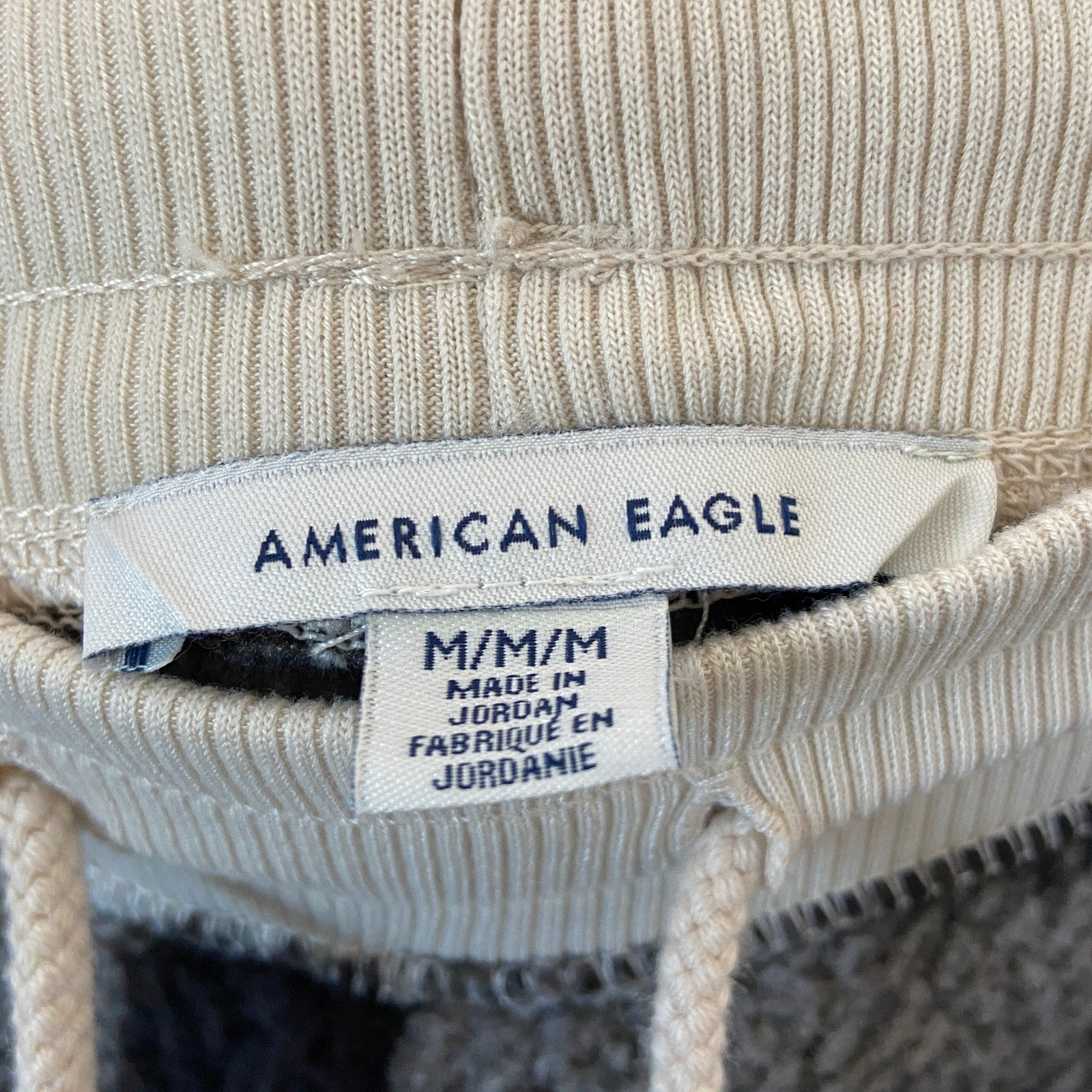 American Eagle Fleece Buffalo Plaid Joggers - Men's Size Medium