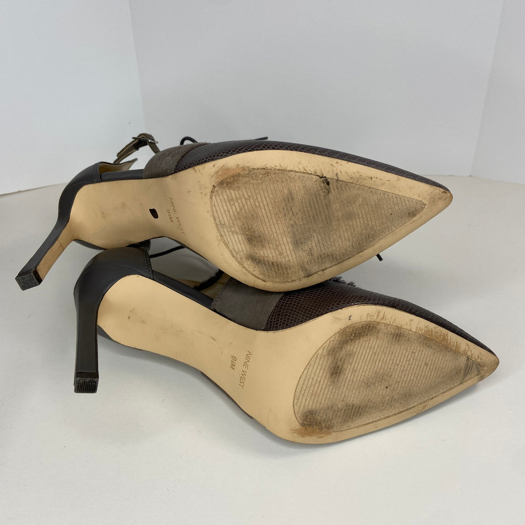 Steam Punk Vibes Office Siren Cut Out High Heel Shoes - Women's 9.5