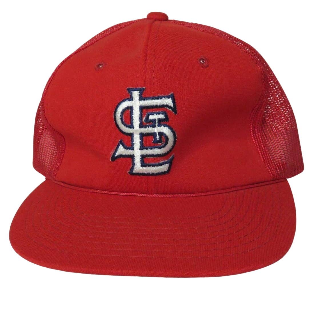 Vintage St. Louis Cardinals Embroidered Mesh Baseball Snapback Hat