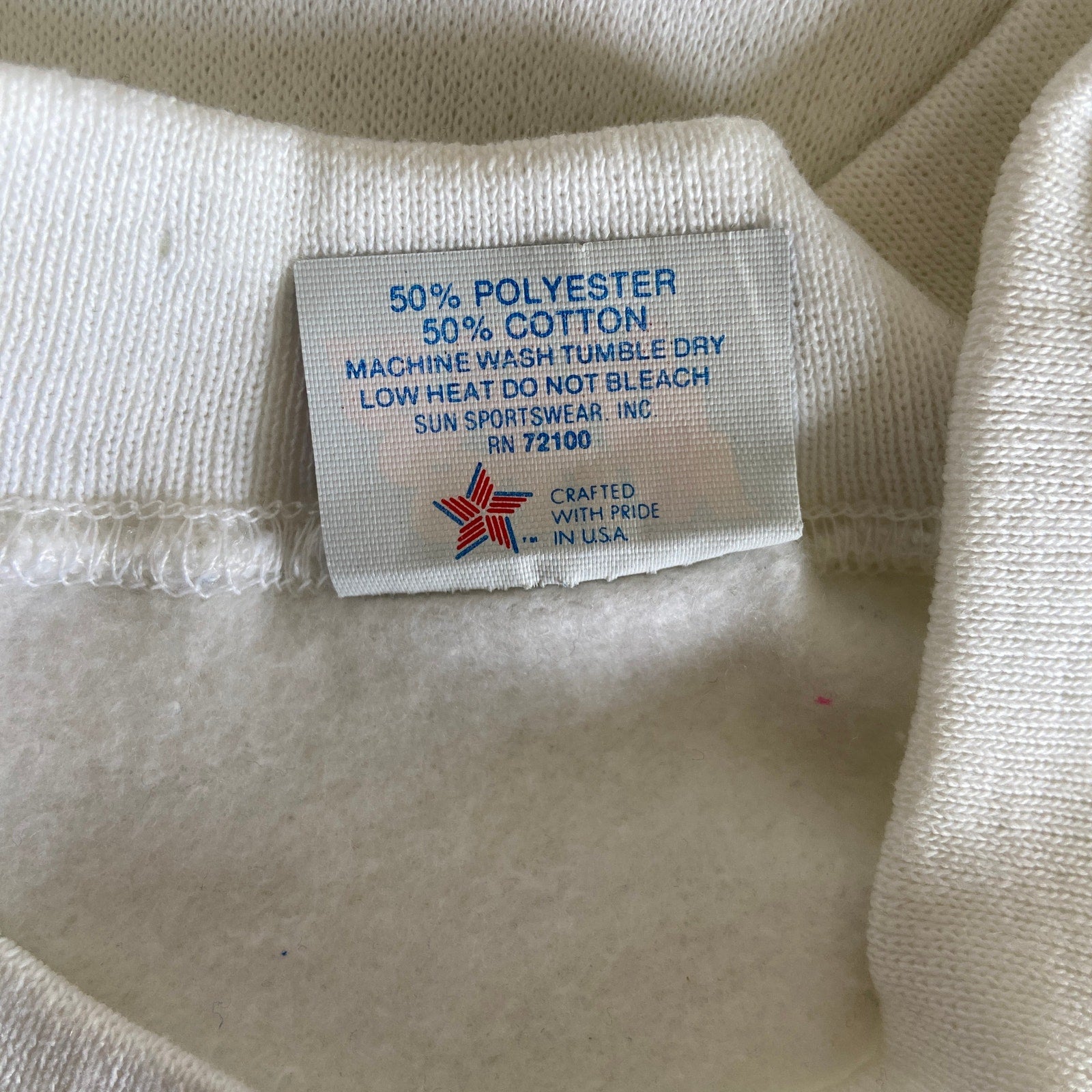 Vintage I Don't Do Mornings Party Duck Crewneck Sweatshirt - Adult Size L