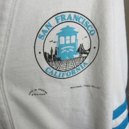 Vintage San Francisco Sweatshirt Cardigan Made in USA - Adult Size L