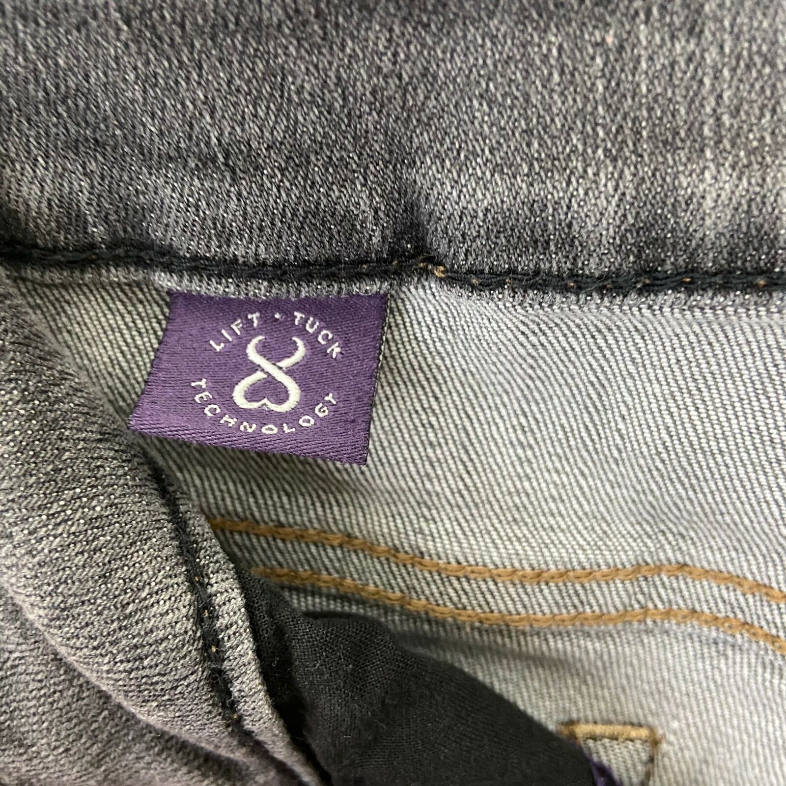 NYDJ Supper Skinny Gray Jeans Lift Tuck Technology - Women's 10P