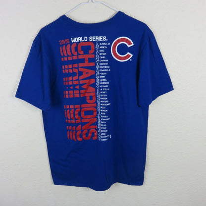 Nike Chicago Cubs 2016 World Series Champions T Shirt - Men's Large