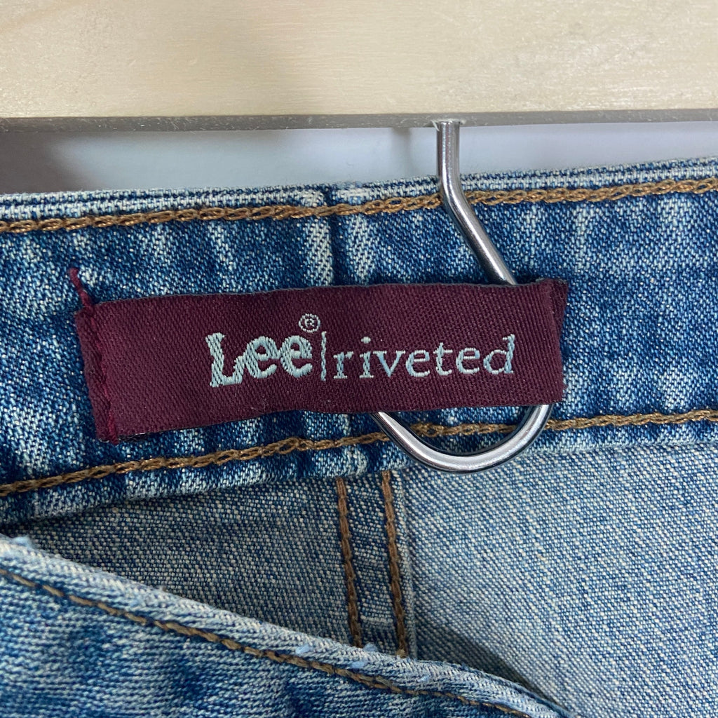 Y2K Wide Leg Cargo Jeans - Women's Size 14P