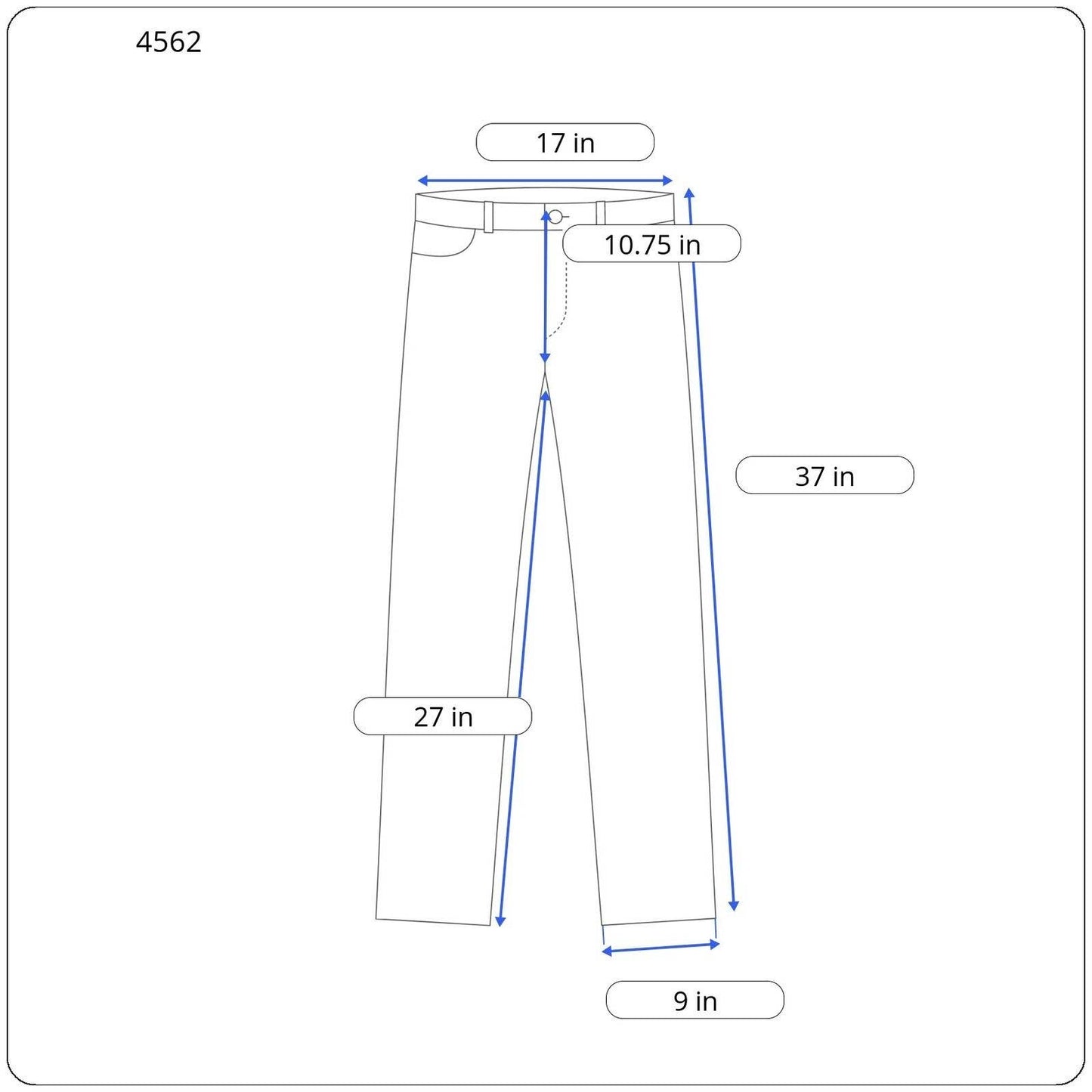 Z. Cavaricci Light Blue Straight Leg Jeans - Women's Size 8