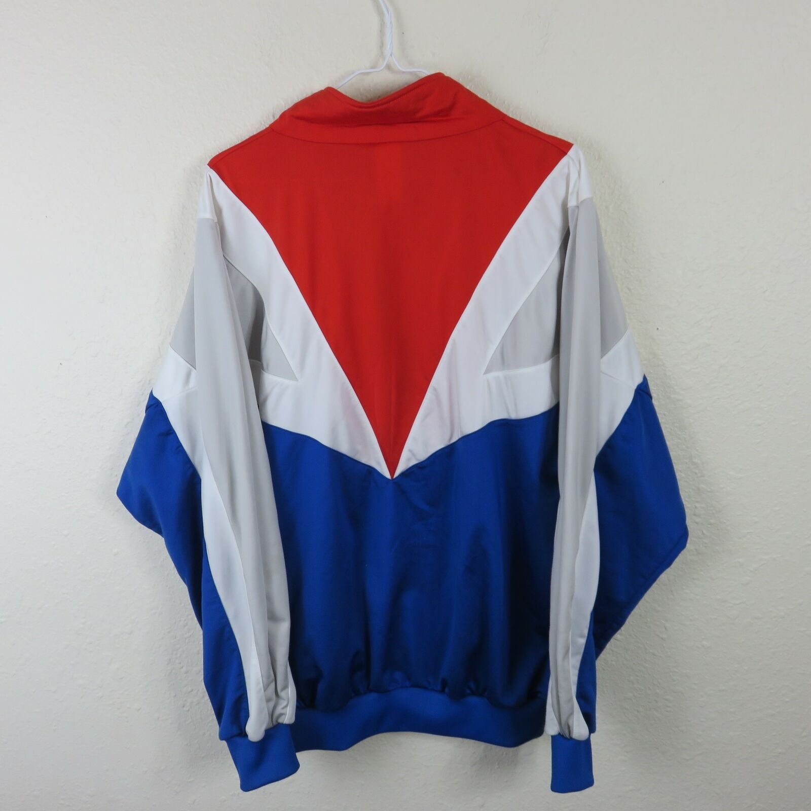 Vintage Adidas Trefoil Logo Zip Up Track Jacket - Men's Size Large