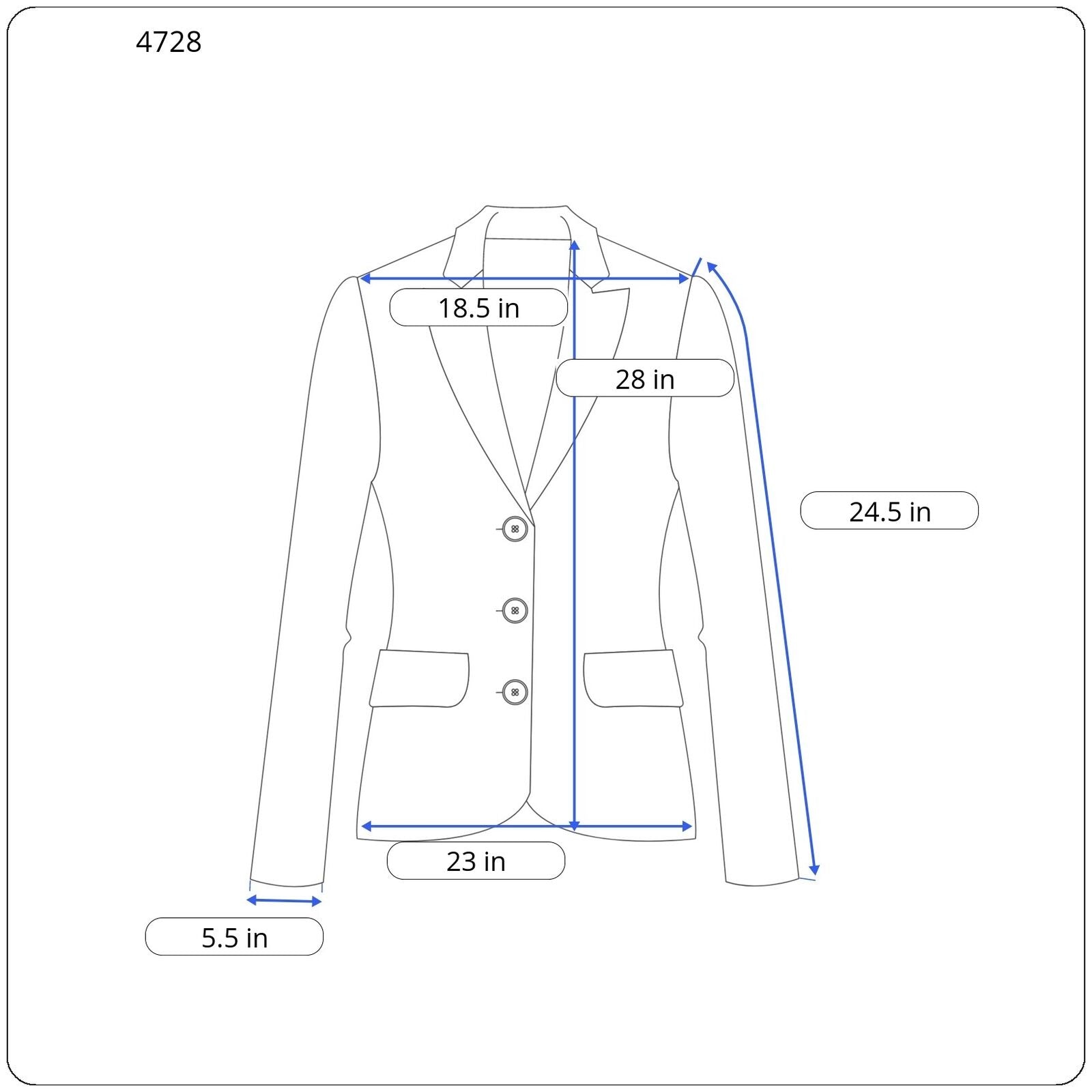 Vintage Dark Gray Italian Made Blazer - Women's Size 10