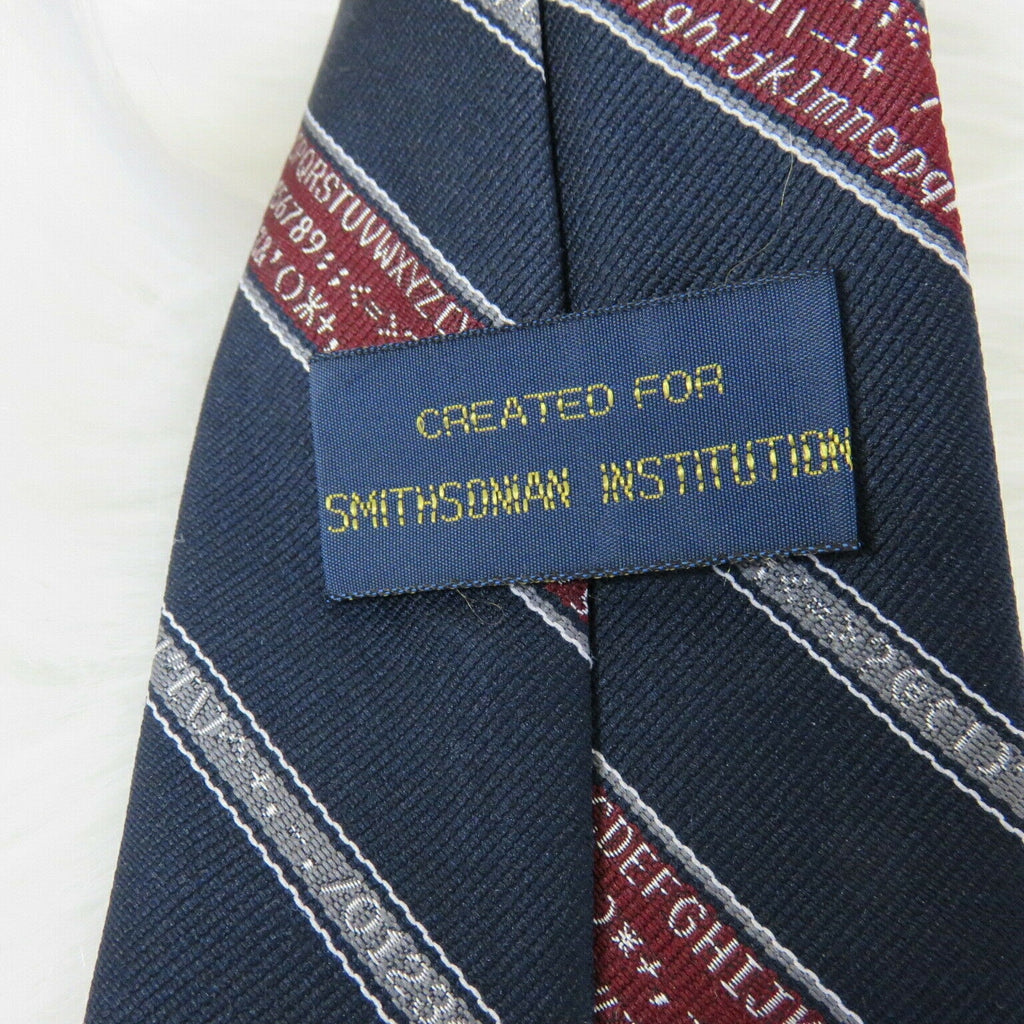 National Museum of American History Computer Character Print Line Men's Tie