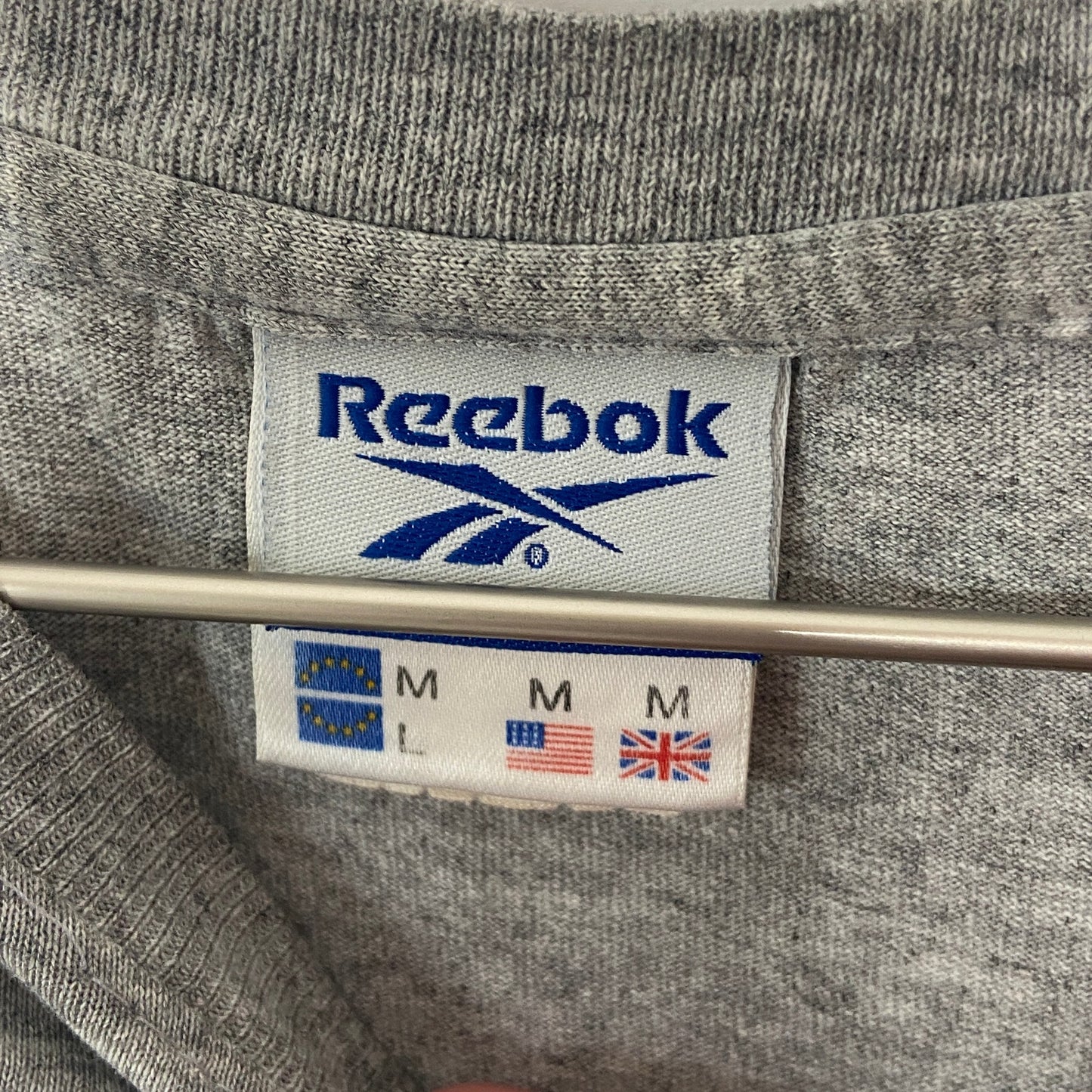 Y2K Reebok Chest Stripe T Shirt - Men's Size Medium