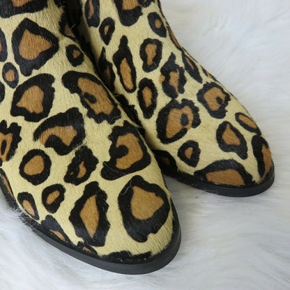 Blondo Waterproof Leopard Print Tami Ankle Booties - Women's 6M