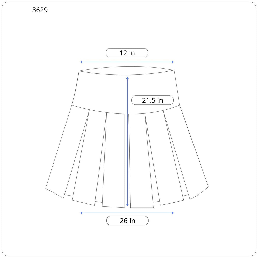 Vintage Silk Sea Shell Blue Yellow Pattern Skirt - Women's M