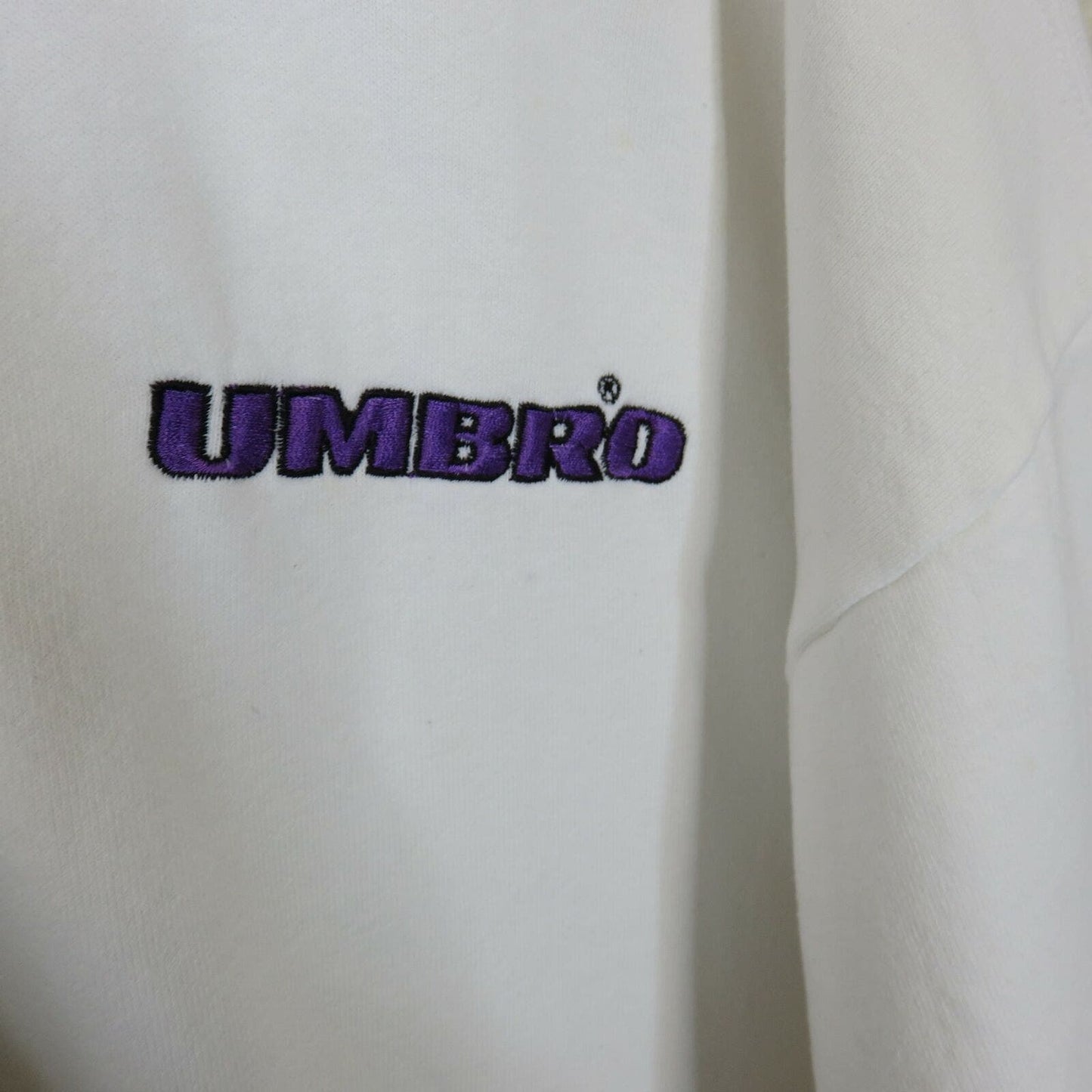 Vintage Umbro 1/4 Zip Sweatshirt - Adult Large