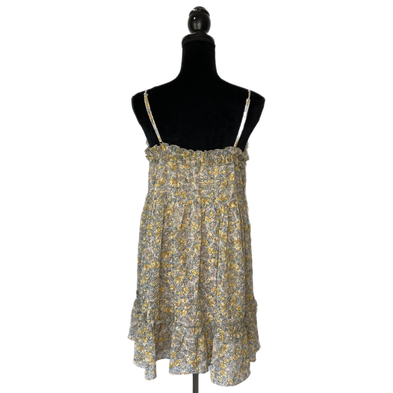 Dress Forum Floral Babydoll Ruffled Dress - Women's Size M