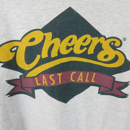 Vintage Single Stitch Cheers TV Show Last Call T Shirt - Adult XL