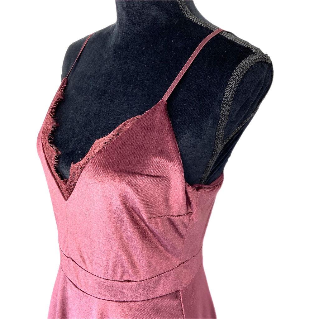 Lulus Velvet Short Slip Dress - Women's Size M
