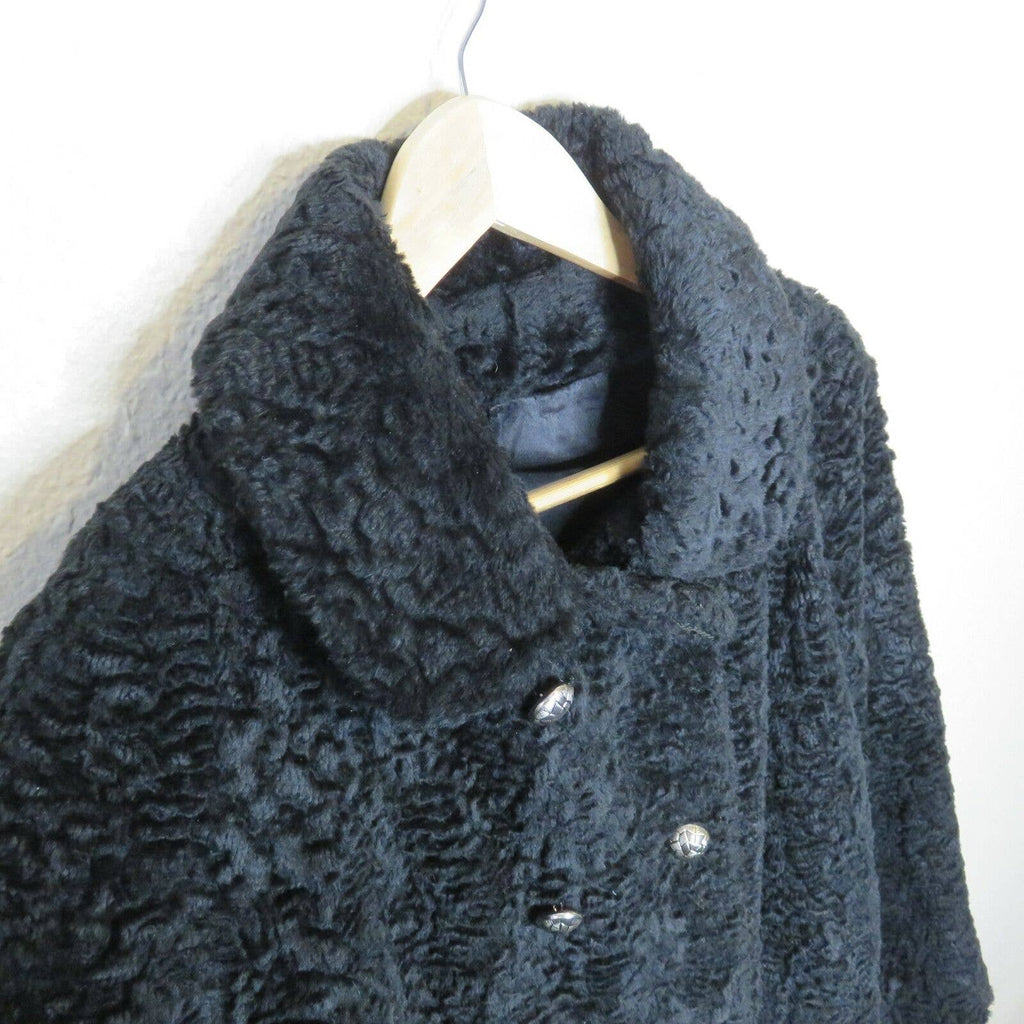 Vintage Teddy Bear Double Breasted Jacket Union Made in USA- Women's S/M