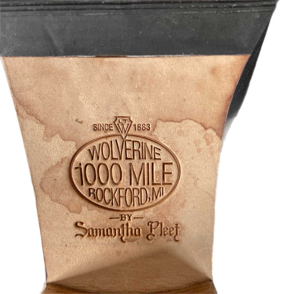 Wolverine X Samantha Pleet Leather Booties - Women's Size 8