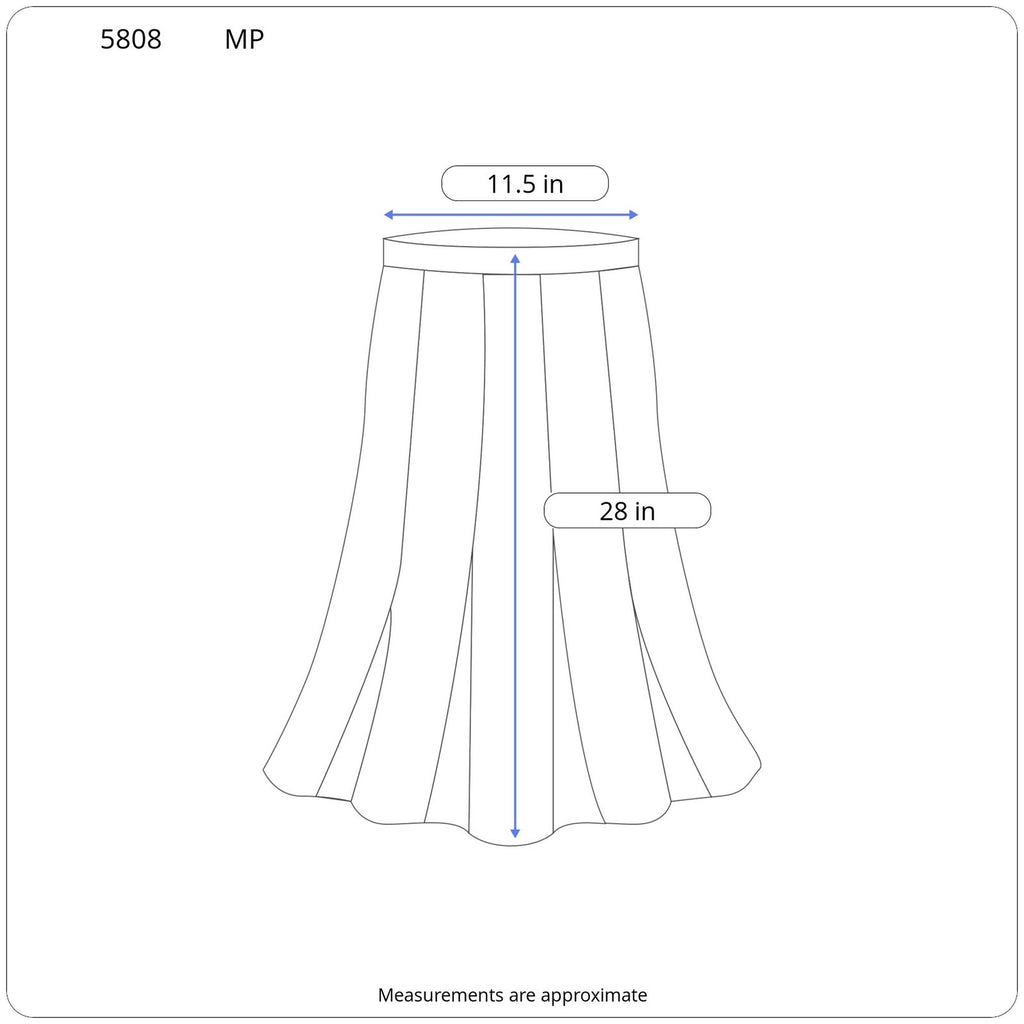 American Vintage Bright Floral Geo Print Midi Skirt - Women's Size M Petite