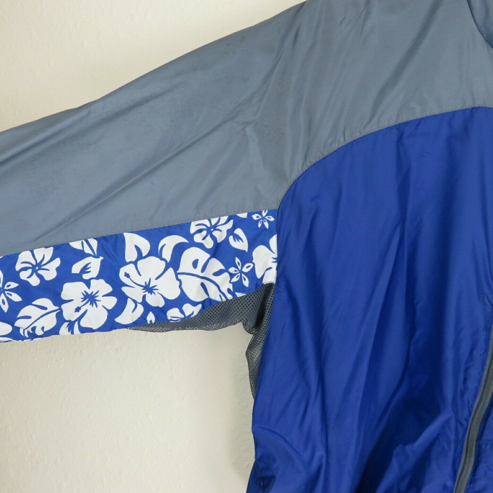 Marmot Hawaiian Hibiscus Flower Pattern Windbreaker - Women's L