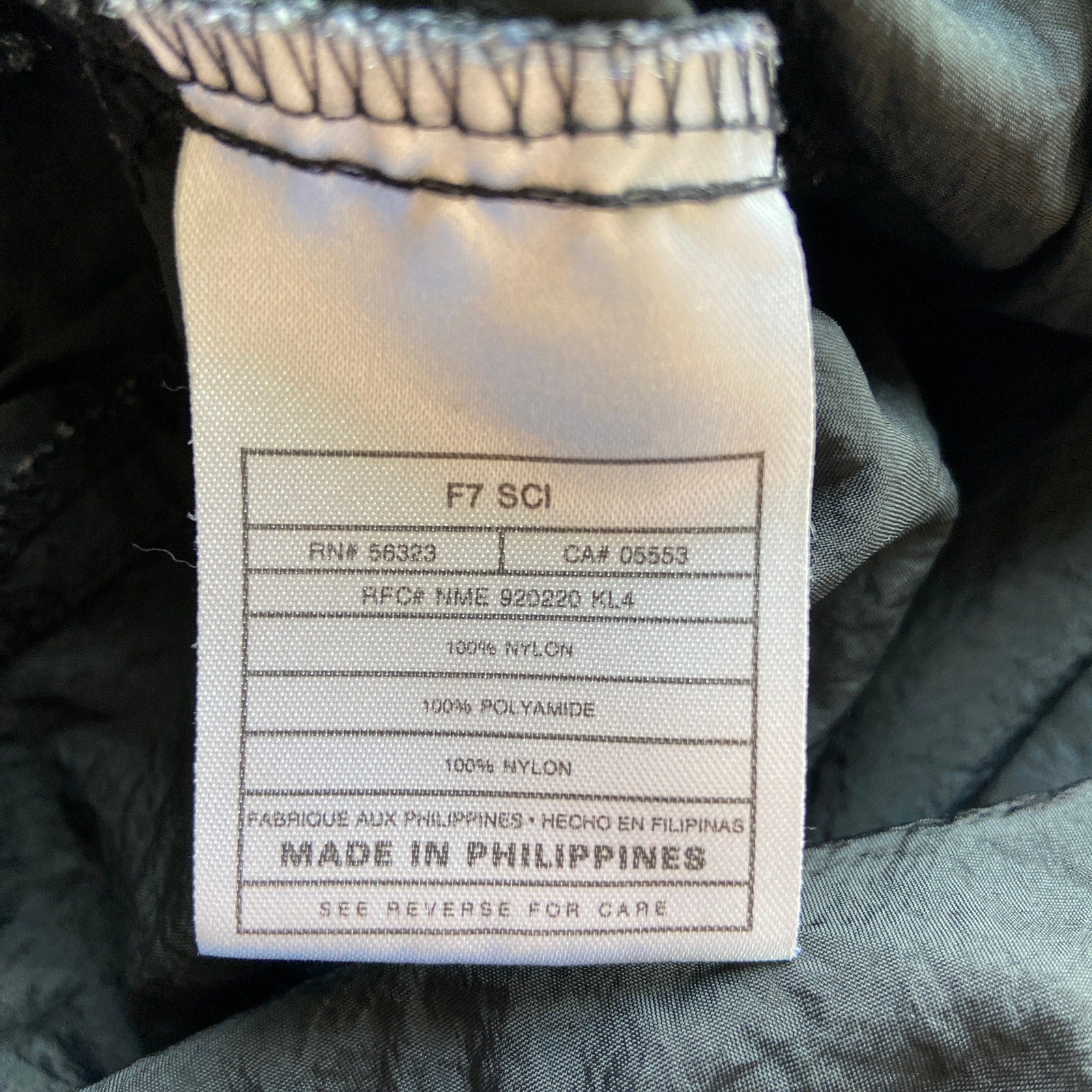 Vintage Nike 90's Black Unlined Nylon Windbreaker Pants - Men's Size XL