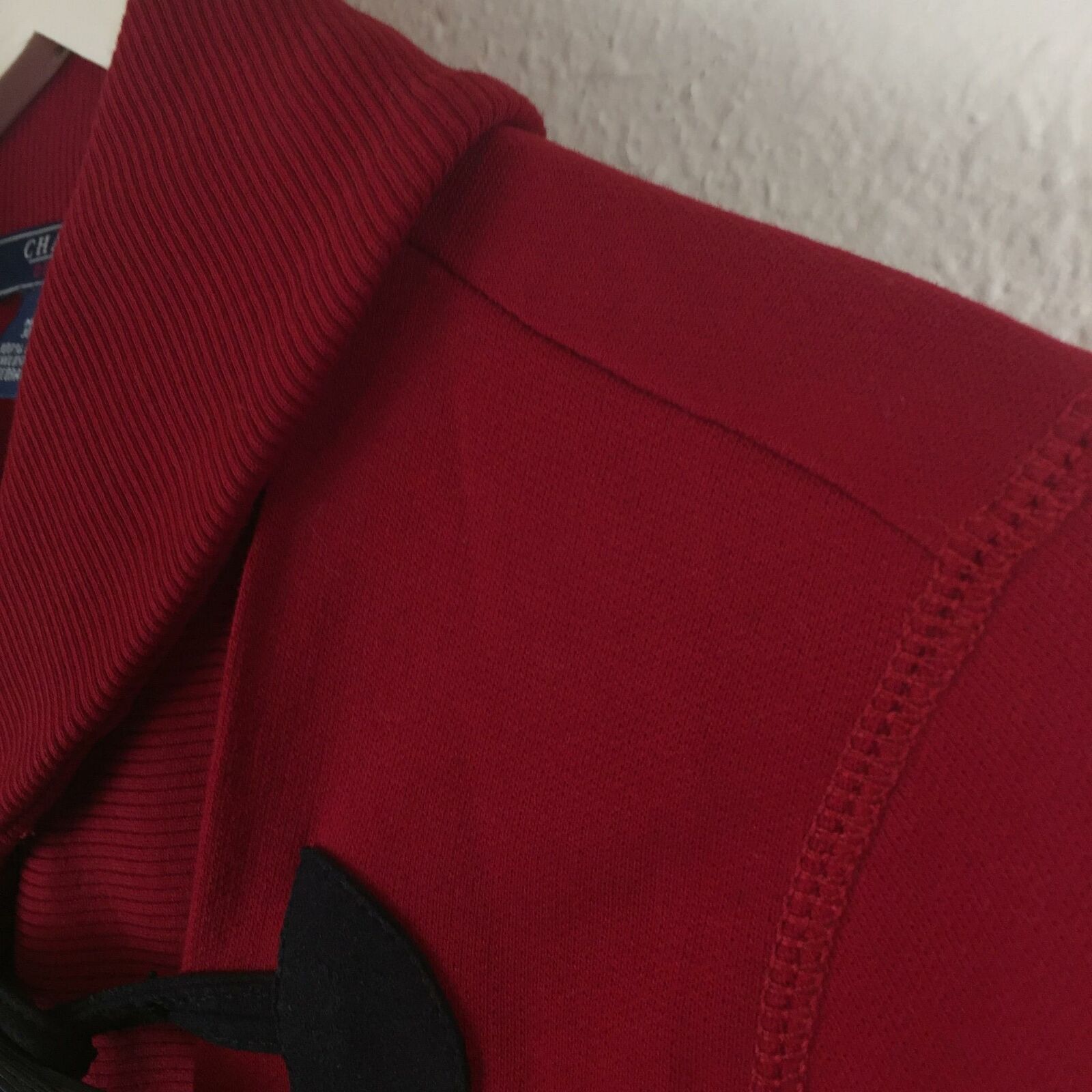 Chaps Holiday Red Cardigan Duster Toggle Closures - Women's M