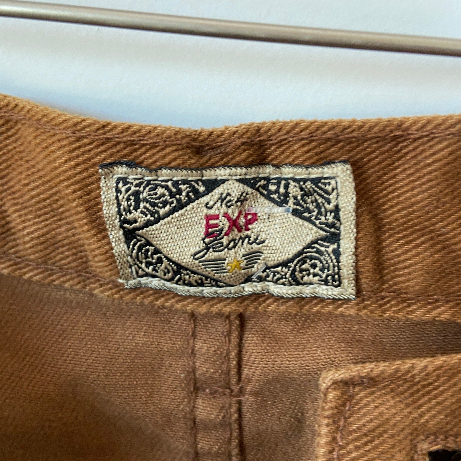 American Vintage Camel Colored High Waist EXP Jeans - Women's Size 13/14