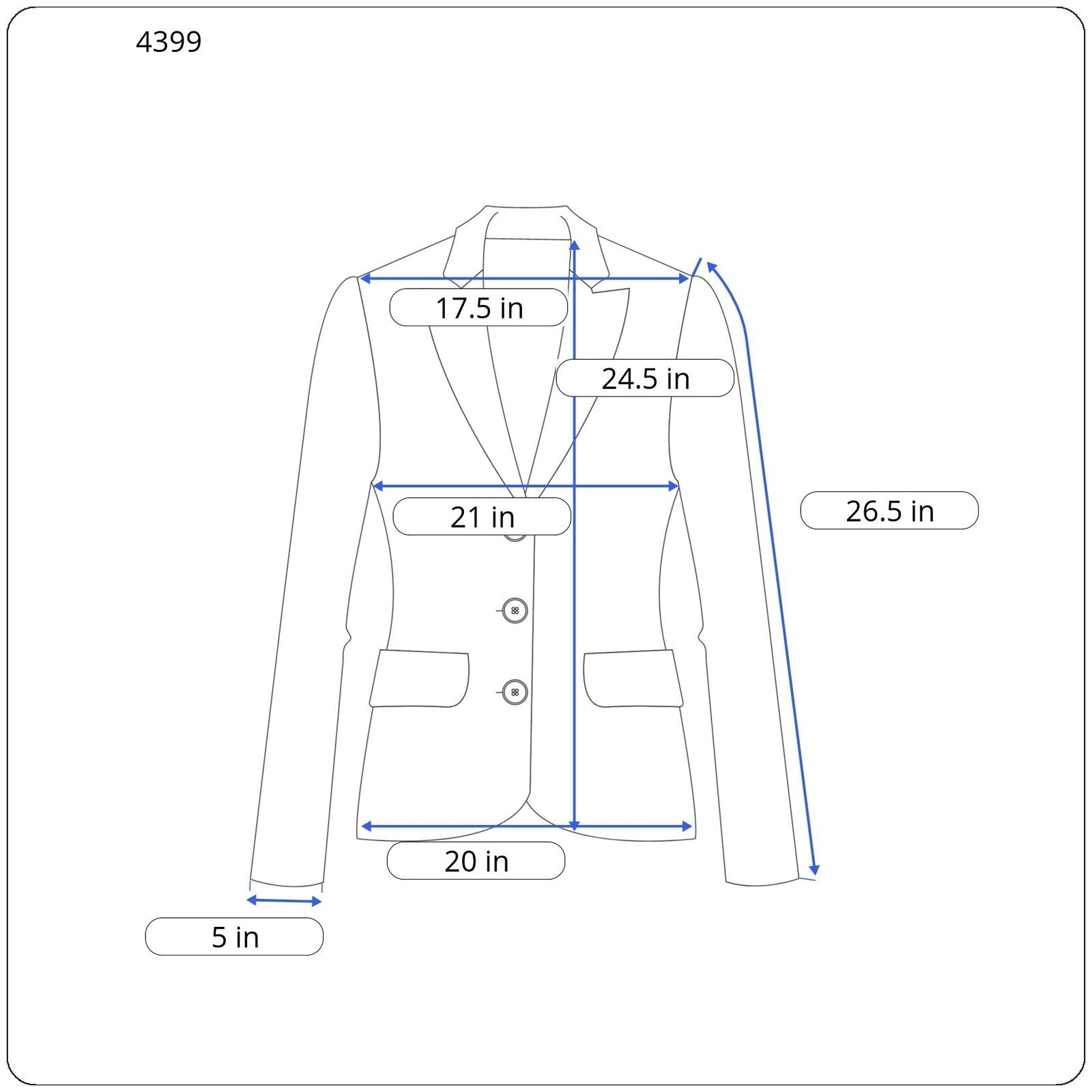 Trouve Gray Genuine Leather Jacket - Women's Size Small