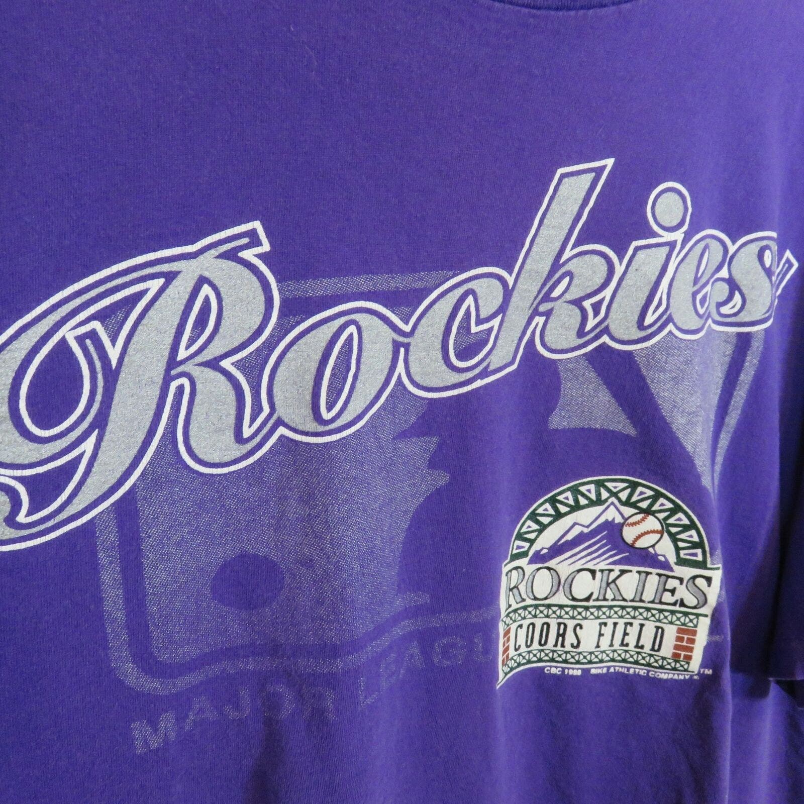 Vintage Single Stitch Colorado Rockies T Shirt - Men's XL