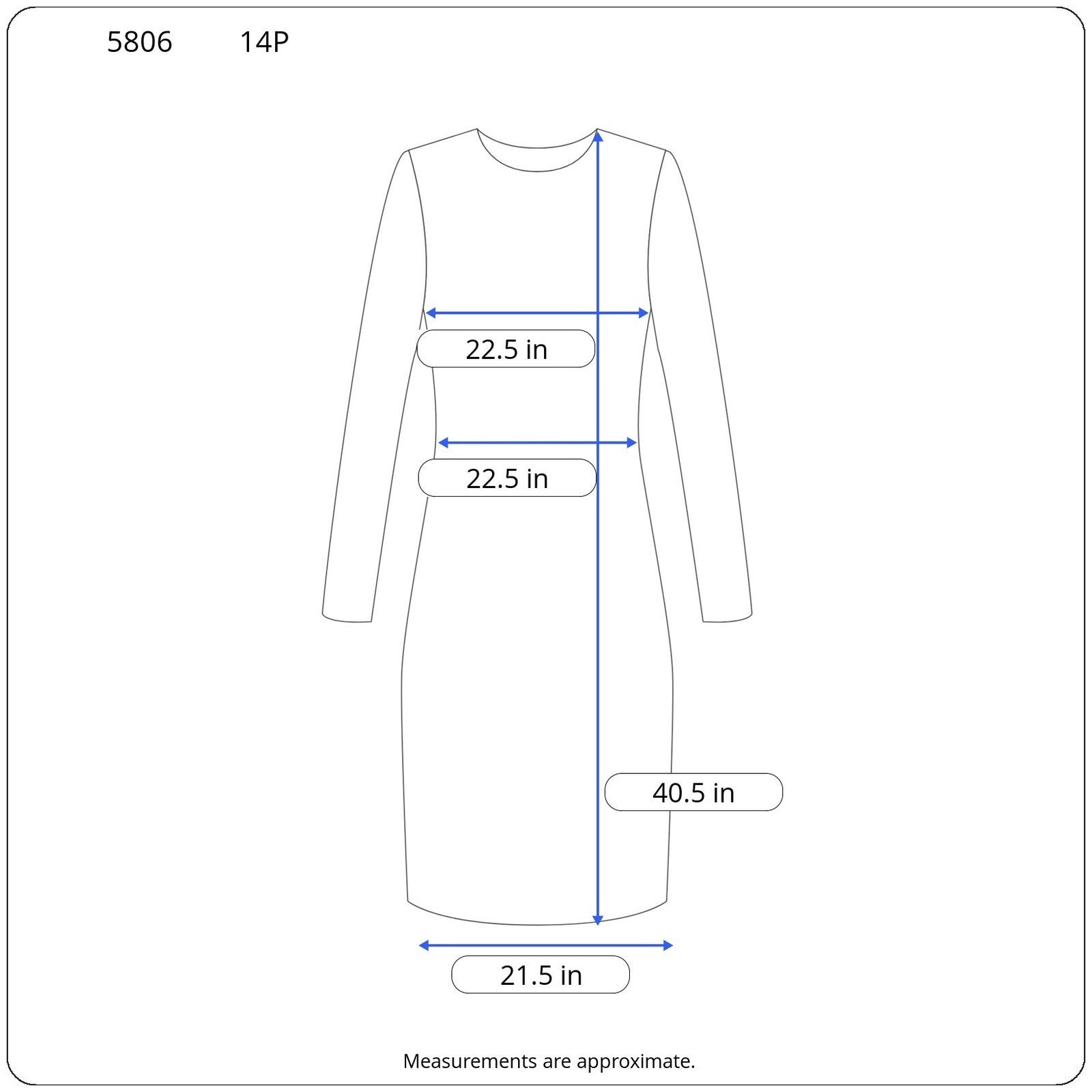 Vintage Liz Claiborne Wool Minimalist Style Dress - Women's Size 14 Petite