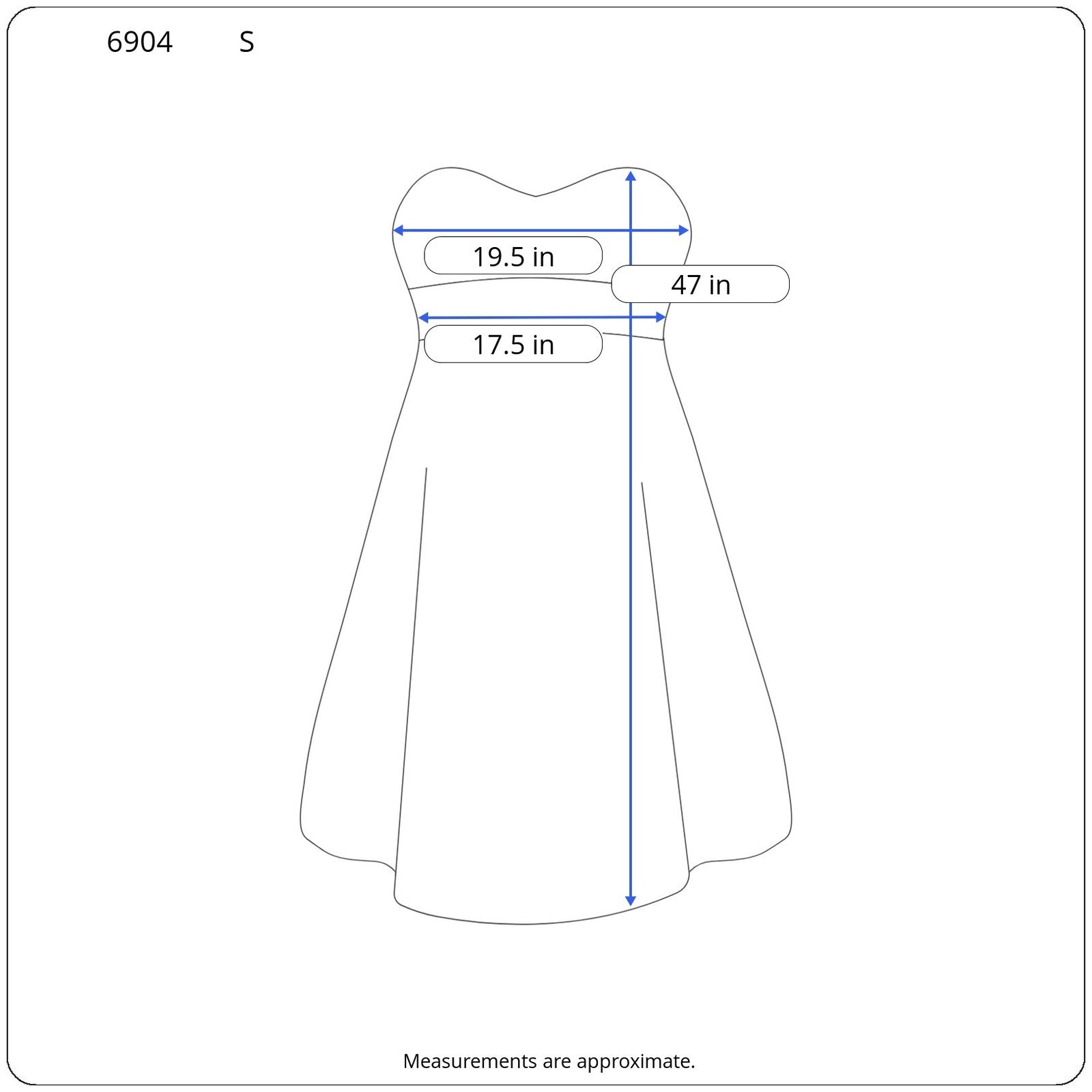 Dressline High Waist Midi Ruffle Dress - Women's Size Small