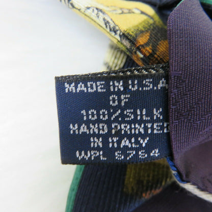 Vintage Nautica Silk Old Timey Baseball Tie Made in USA