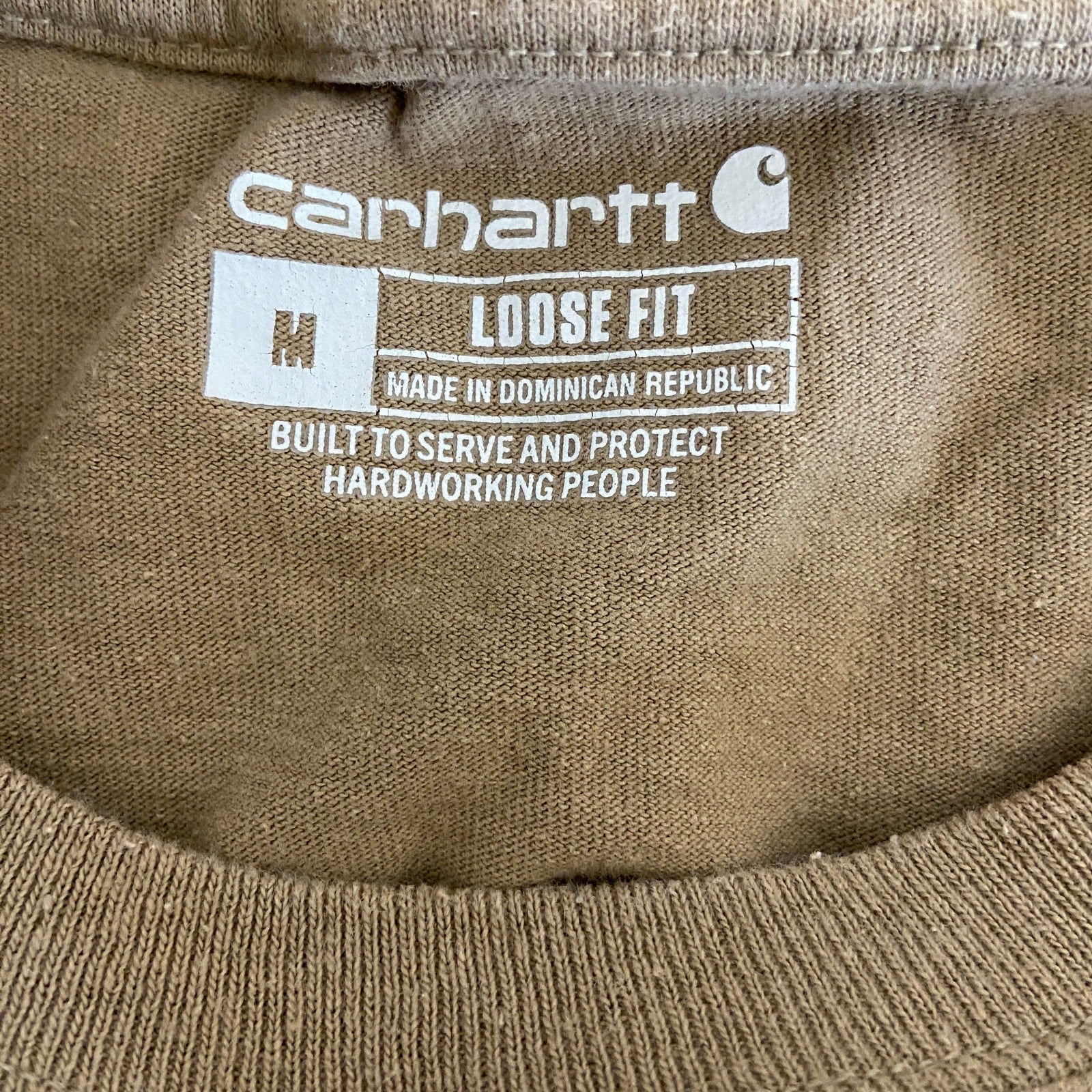 Carhartt Loose Fit Short Sleeve Pocket T Shirt - Men's Size M
