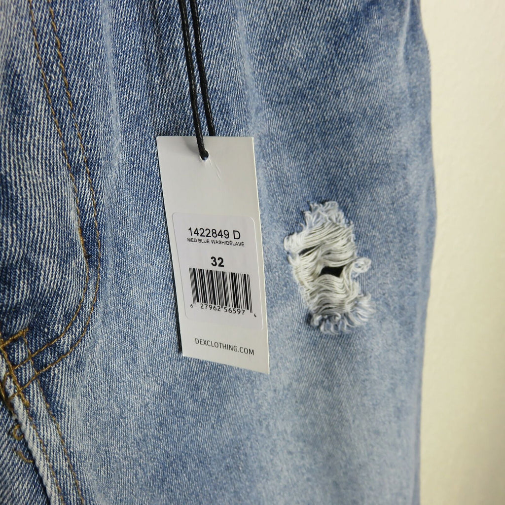 Dex Jeans Raw Hem Distressed Jeans - Women's Size 32