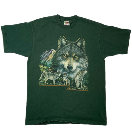 American Vintage Single Stitch Wolf Pack T Shirt - Adult Size L